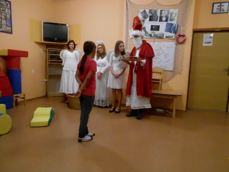 Mikul&aacute;&scaron;sk&aacute; nad&iacute;lka dorazila i do na&scaron;eho Azylov&eacute;ho domu pro matky s dětmi
