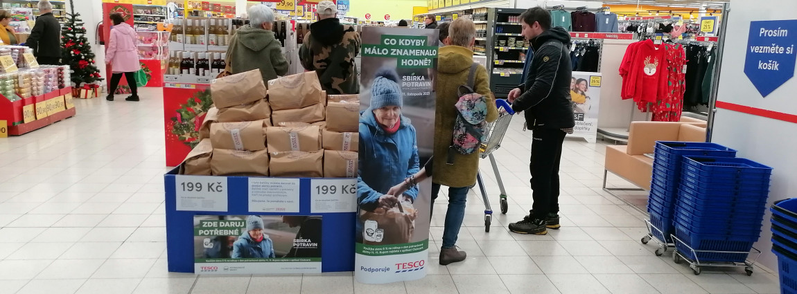 Darovali jste 1094 kilogramů pro lidi v krizi