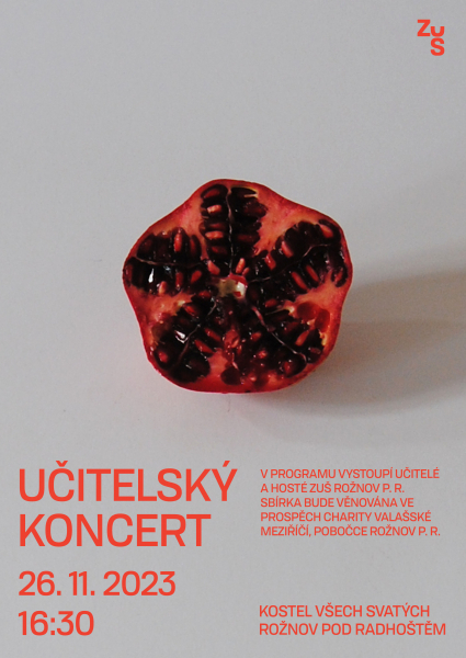 Zveme V&aacute;s na Učitelsk&yacute; koncert