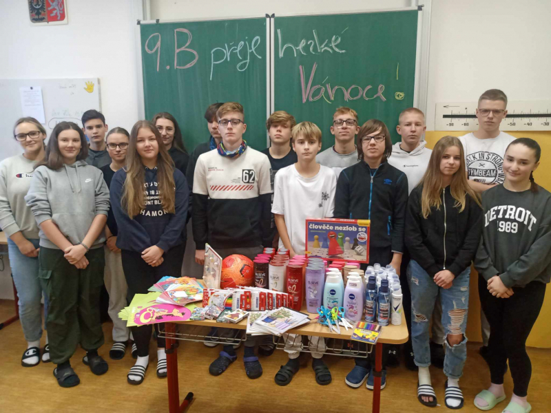 9. B ze Z&Scaron; Zubř&iacute; obdarovala maminky a děti z Azylov&eacute;ho domu