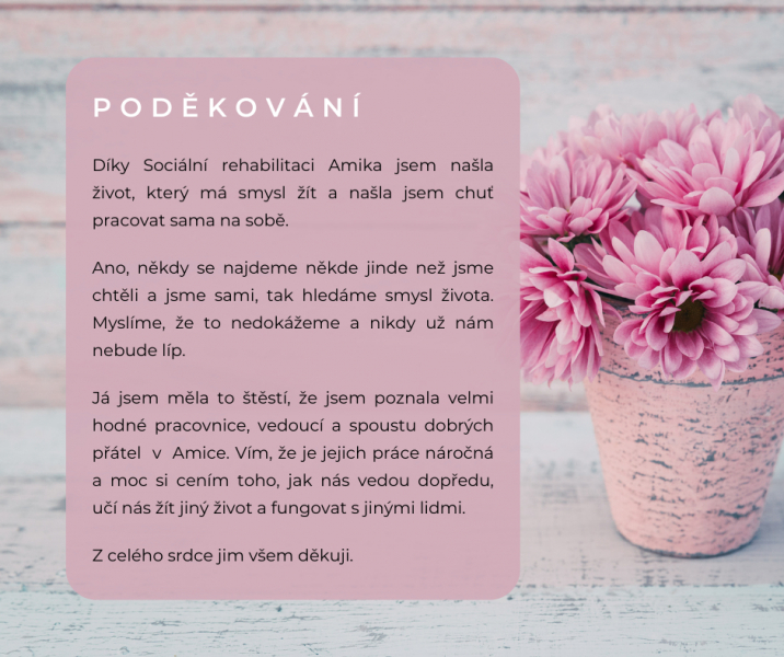 Poděkov&aacute;n&iacute;
