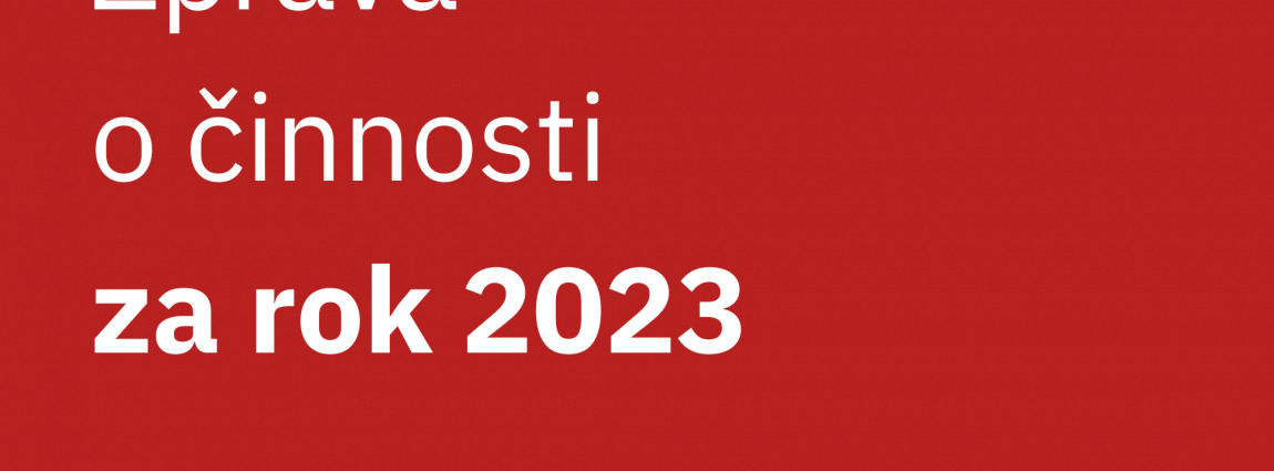 Zpr&aacute;va o činnosti na&scaron;&iacute; Charity za rok 2023