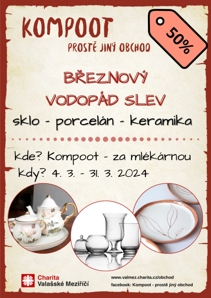 Březnov&yacute; vodop&aacute;d slev