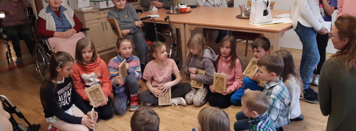 Velikonočn&iacute; pozdrav pro seniory v Domě pokojn&eacute;ho st&aacute;ř&iacute;
