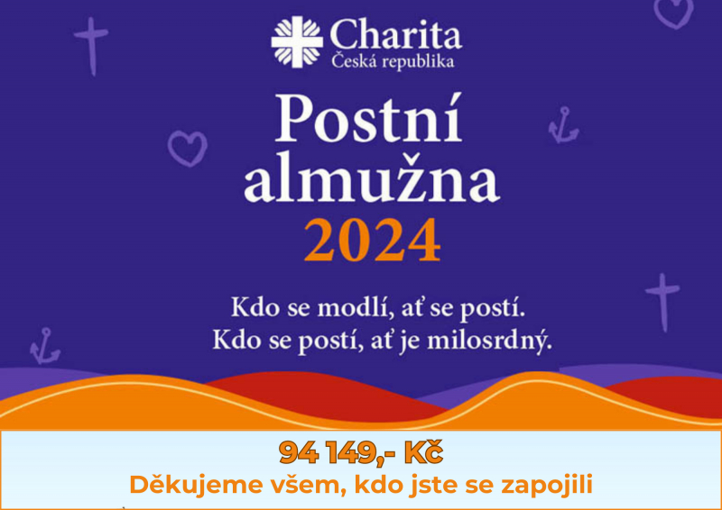 Postn&iacute; almužna 2024
