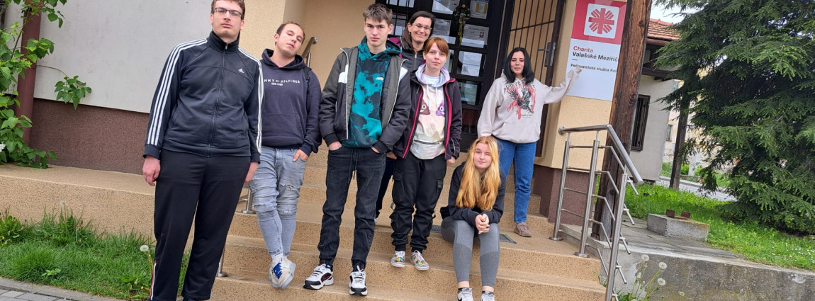 N&aacute;v&scaron;těva ž&aacute;ků Odborn&eacute;ho učili&scaron;tě Kelč v pečovatelsk&eacute; službě