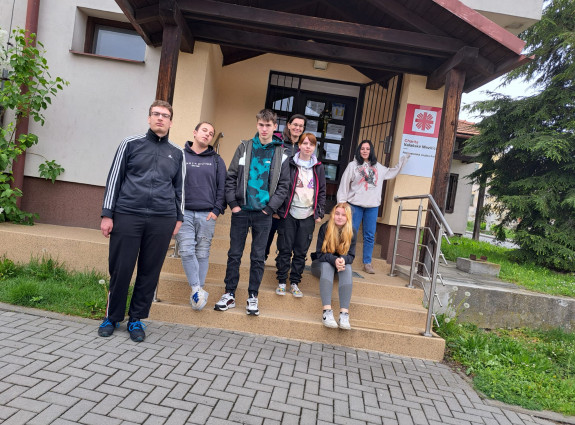 Návštěva žáků Odborného učiliště Kelč v pečovatelské službě