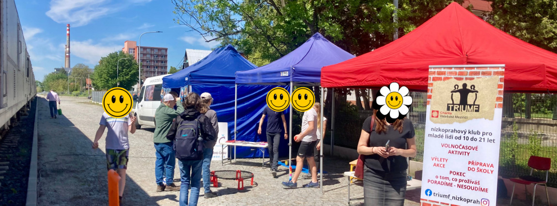 TRIUMF klub na Protidrogov&eacute;m vlaku
