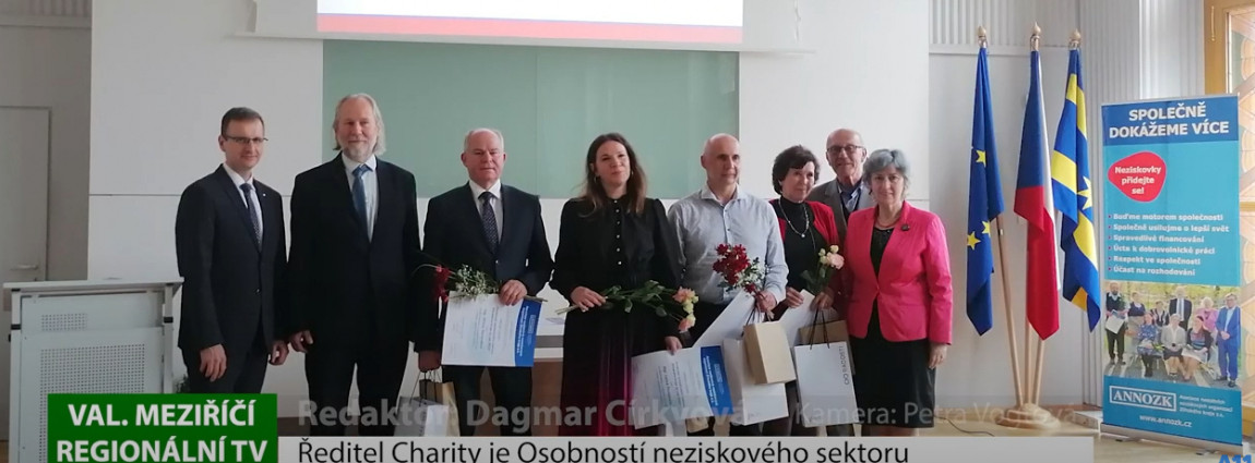 Region&aacute;ln&iacute; TV: Ředitel Charity je Osobnost&iacute; neziskov&eacute;ho sektoru ZK za rok 2023