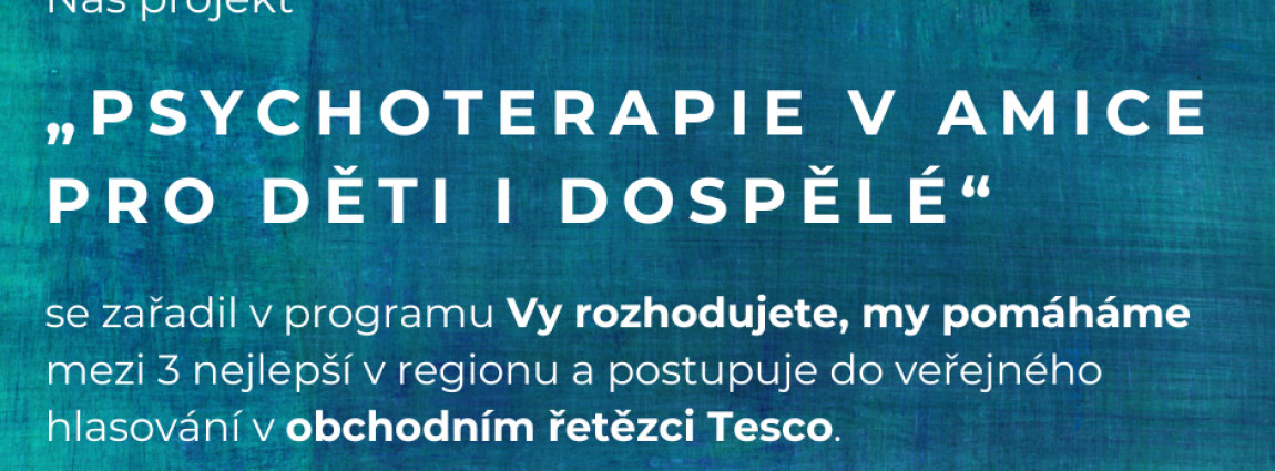 Psychoterapie v AMICE pro děti i dospěl&eacute;