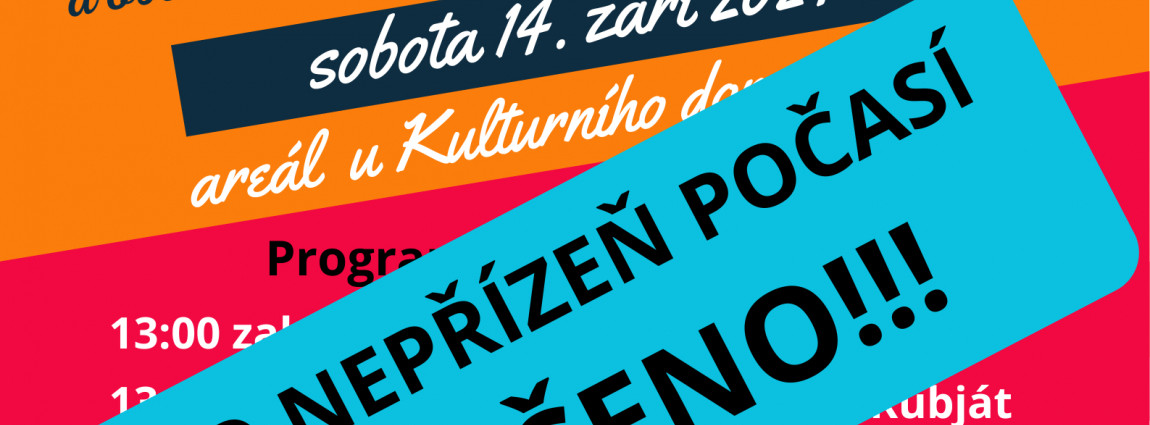 ZRUŠENO Kelečské babí léto a oslavy 20. výročí Pečovatelské služby Kelč
